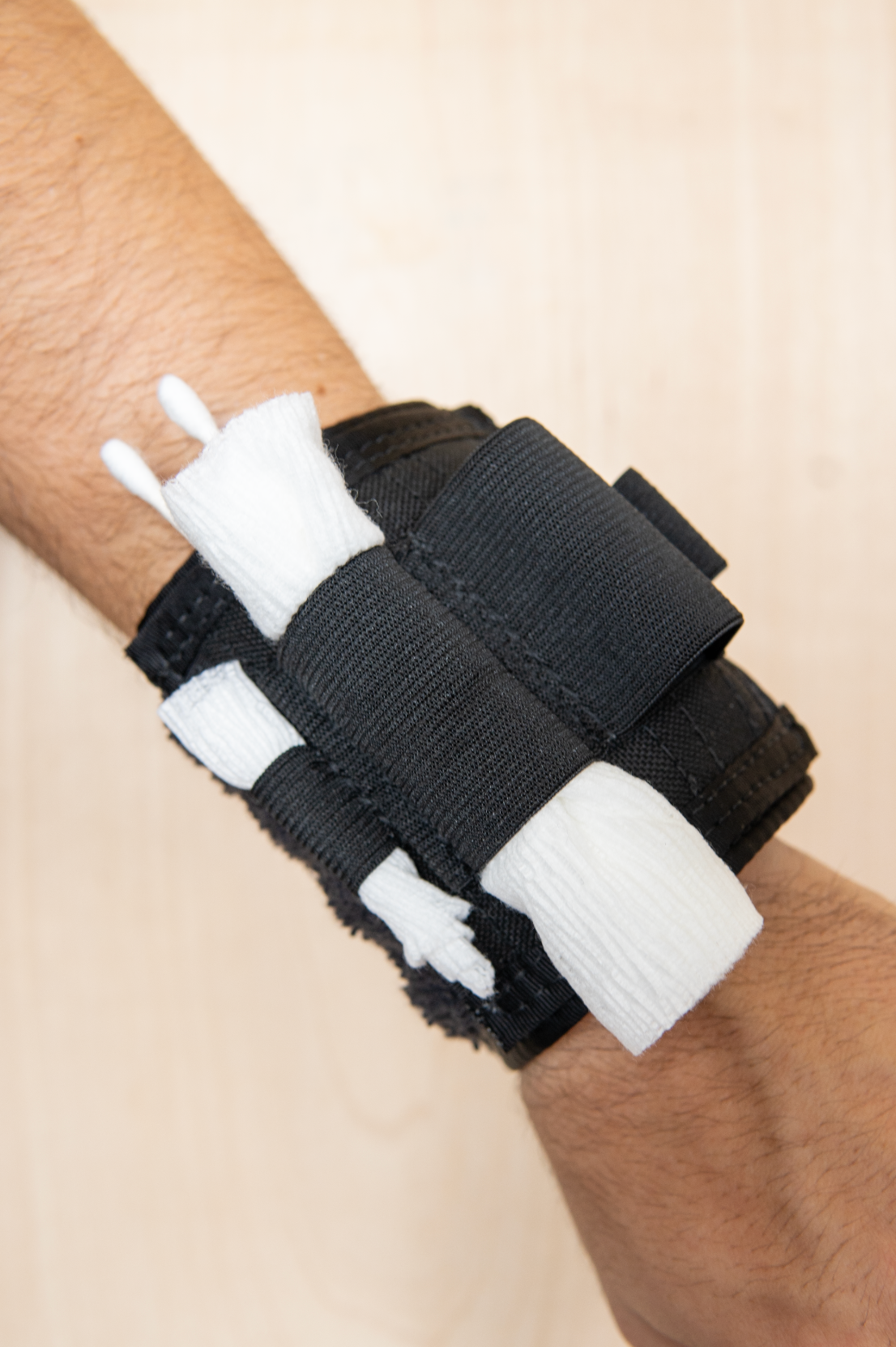 Custom wrestling wristband